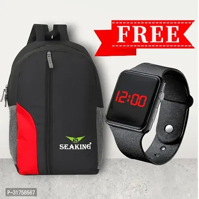 Classic Backpacks For Unisex With Free Watch-thumb0