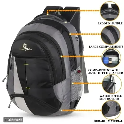 Classic Modern Polyester Laptop Backpack-thumb0