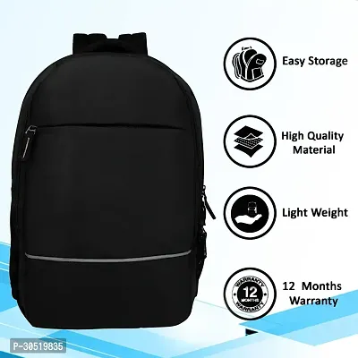 Stylish Solid Waterproof Backpacks For Unisex