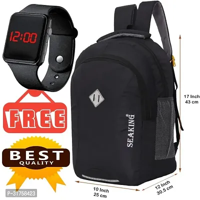 Classic Backpacks For Unisex With Free Watch-thumb0