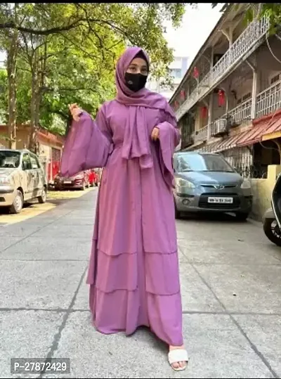 Classic Solid Burqa with Hijab