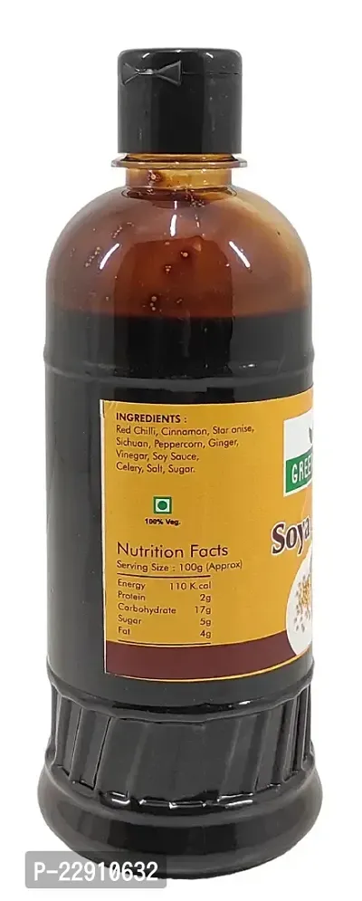 Green Spice  Soya Sauce. (500ml X2) (Pack of 2)-thumb3