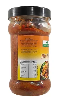 Green Spice  Mix Pickle 500gm (Pack of 1)-thumb1