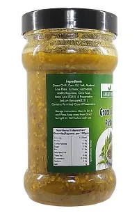 Green Spice  Green Chilli Pickle 500gm (Pack of 1)-thumb1