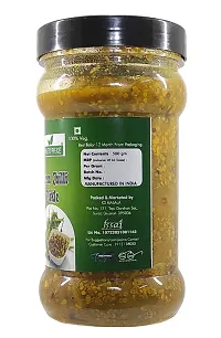 Green Spice  Green Chilli Pickle 500gm (Pack of 1)-thumb2