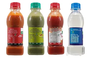 Green Spice  Jain Sauce / Catchup Combo Without Onion/garlic/Potato Tomato Sauce (200gm),Green Chilli Sauce (200gm) and Red Chilli Sauce (200gm)  and Vinegar (200gm) (Pack of 4)-thumb2