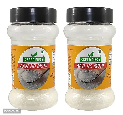 Green Spice  Premium Ajinomoto (Chinese Salt Monosodium Glutamate) Flavored Salt (100G) Monosodium Glutamate (MSG) Solid.(Pack of 2)