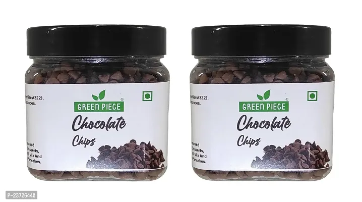 Green Spice  Dark Choco Chips/Chocolate Chips 250gm(Pack of 2)