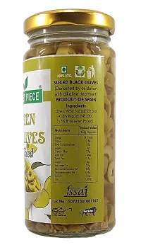 Green olives Sliced (230gm)(Pack of 1)-thumb1