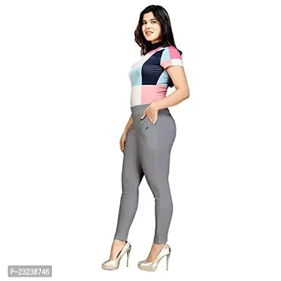 Buy PP NEXT Women Girls Comfort Wear Cotton Slub Lycra Regular Fit Solid  Stylish Stretchable Cigarette Pants Trousers, Potli, Bundi Pants, 2 Side  Pocket