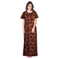 Stylish Multicoloured Cotton Printed Nightdress For Women Pack Of 2-thumb2