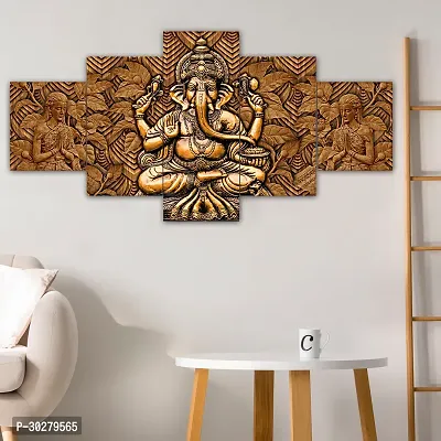 Modern Set of Five Wall Painting for Home Decoration-thumb5