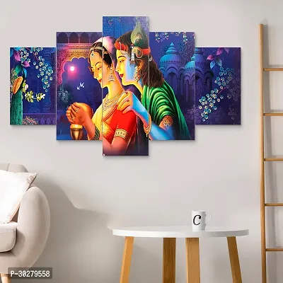 Modern Set of Five Wall Painting for Home Decoration-thumb5