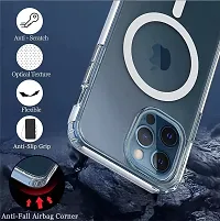 Transparent Case For Samsung Galaxy S22 Plus Compatible With MagSafe-thumb3