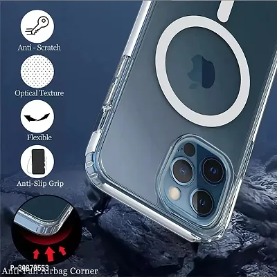 Transparent Case For Samsung Galaxy S22 Plus Compatible With MagSafe-thumb4