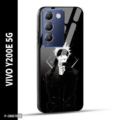 VIVO Y200E 5G Back Cover Anime Printed Glass Case-thumb0