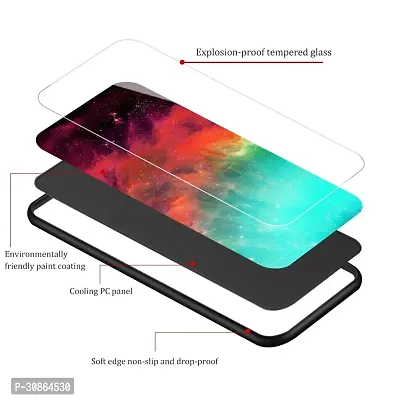 REALME GT 6T 5G Back Cover Stars In The Dark Printed Glass Case-thumb4