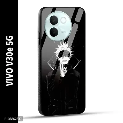 VIVO V30e 5G Back Cover Anime Printed Glass Case-thumb0