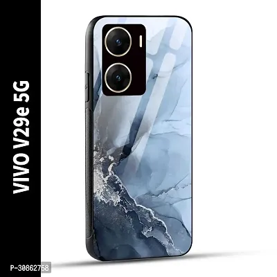 VIVO V29e 5G Back Cover Marble Printed Glass Case