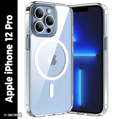 Transparent Case For iPhone 12 Pro Compatible With MagSafe