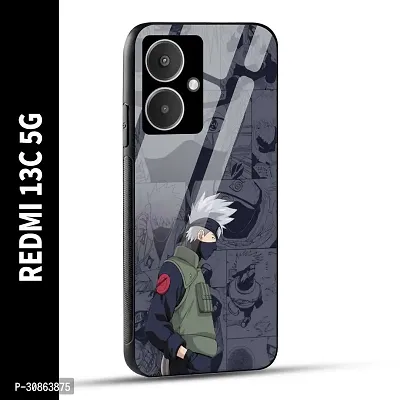 REDMI 13C 5G Back Cover Kakashii Printed Glass Case