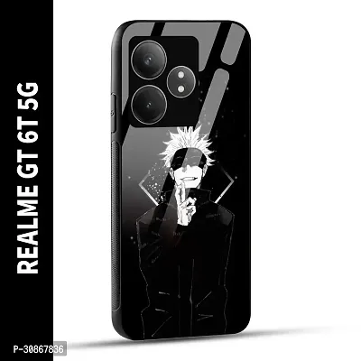 REALME GT 6T 5G Back Cover Anime Printed Glass Case-thumb0