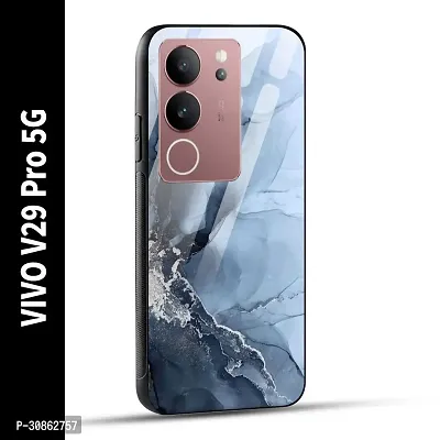 VIVO V29 Pro 5G Back Cover Marble Printed Glass Case