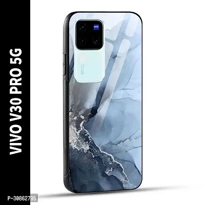 VIVO V30 PRO 5G Back Cover Marble Printed Glass Case