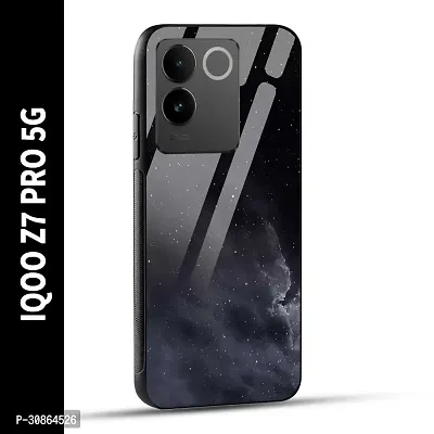 IQOO Z7 PRO 5G Back Cover Stars In The Dark Printed Glass Case