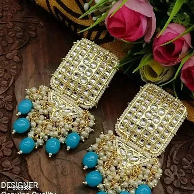 Beautiful Gold Plated Alloy Earrings Set For Women