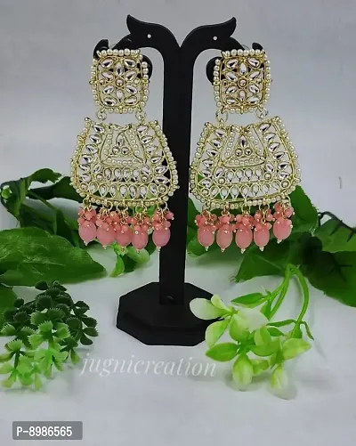 Beautiful Gold Plated Alloy Earrings Set For Women