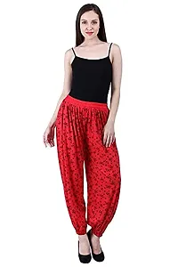 Uzmano Women's Printed Harem Pants LightPink_Red (Pack of 2) Free_Size-thumb4