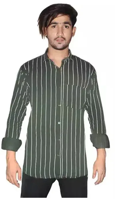 Reliable Striped Long Sleeves Casual Shirts For Men