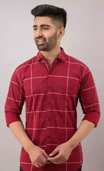 Classic Polycotton Checked For Men