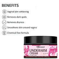 FEZORA Underarm Complete Care Cream 50g | Dark Underarm Whitening cream | Keeps Underarm dry | Infused with goodness of Shea Butter, Vitamin E  Niacinamide-thumb3