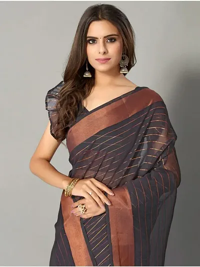 Trendy Saree with Blouse for Women