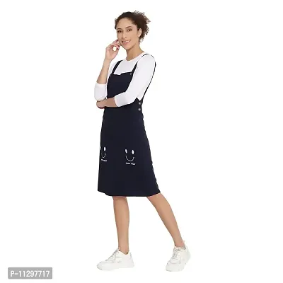 Arbiter Collection for Girls Pinafore Smiley Dress Dark Blue-thumb2