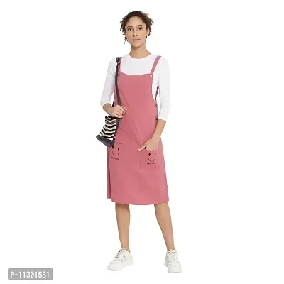 Arbiter Collection for Girls Pinafore Smiley Dress Pink