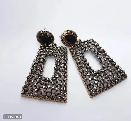 Stylish Fancy Brass Earrings For Women