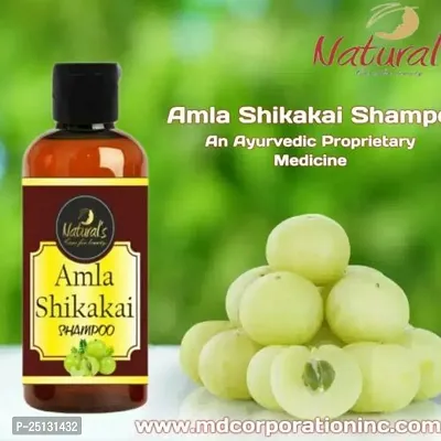 Natural Amla Shikakai Shampoo 100Ml Pack Of 1-thumb0