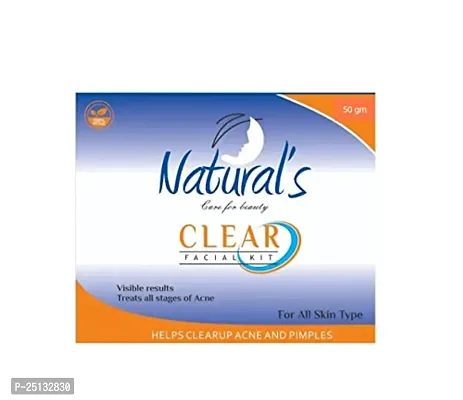 Natural Clear Facial Kit Acne And Pimple Kit 50 Gm Pack Of 1-thumb2