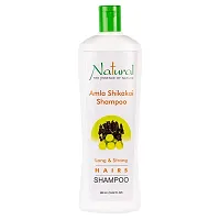 Natural the essence of nature Amla Shikakai Shampoo 500ml Pack Of 2-thumb1