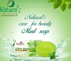 Natural's Care For Beauty Glycerin Mint Soap, Pure  Gentle Cleansing Soap, For All Skin Types (Pack Of 4)-thumb4