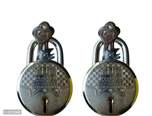 Yug Pad Lock with Double Locking System Door Lock For Door Pack of 2