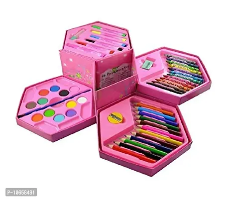 Colouring Barbidhol Kit Combo Colors Box Color Pencil ,Crayons , Water Color,  Sketch Pens Set of 42