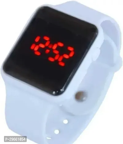 Stylish Rubber Digital Watches For Women-thumb0