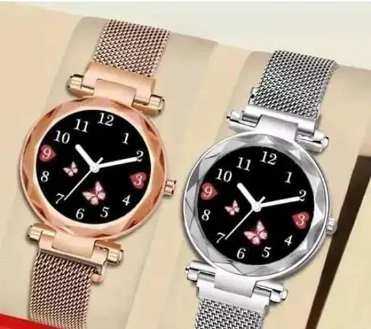 Classy Analog Watches for Women, Pack of 2