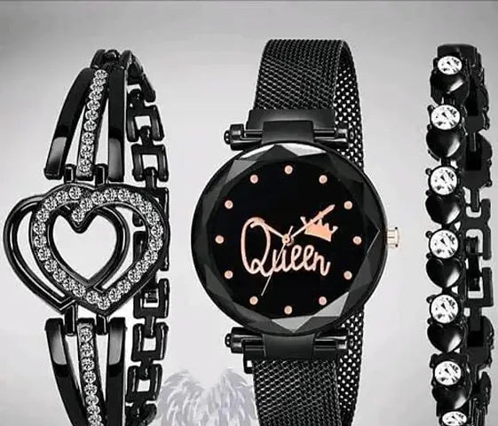 Beautiful Metal Analog Watch For Women