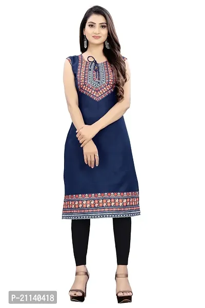 Stylish Cotton Self Design Kurta for Women