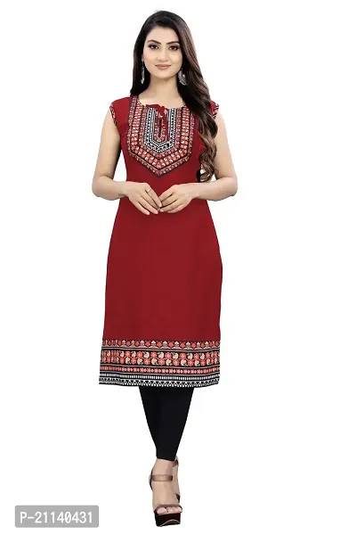 Stylish Cotton Self Design Kurta for Women